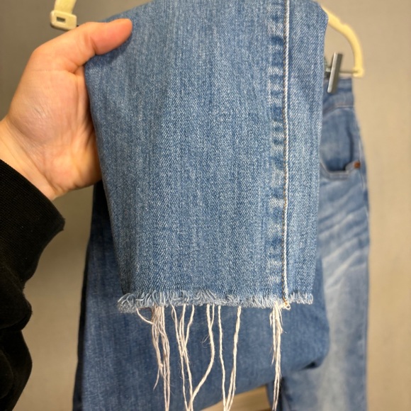 Madewell The High-Rise Slim Boyjean in Dover Wash - Picture 7 of 11